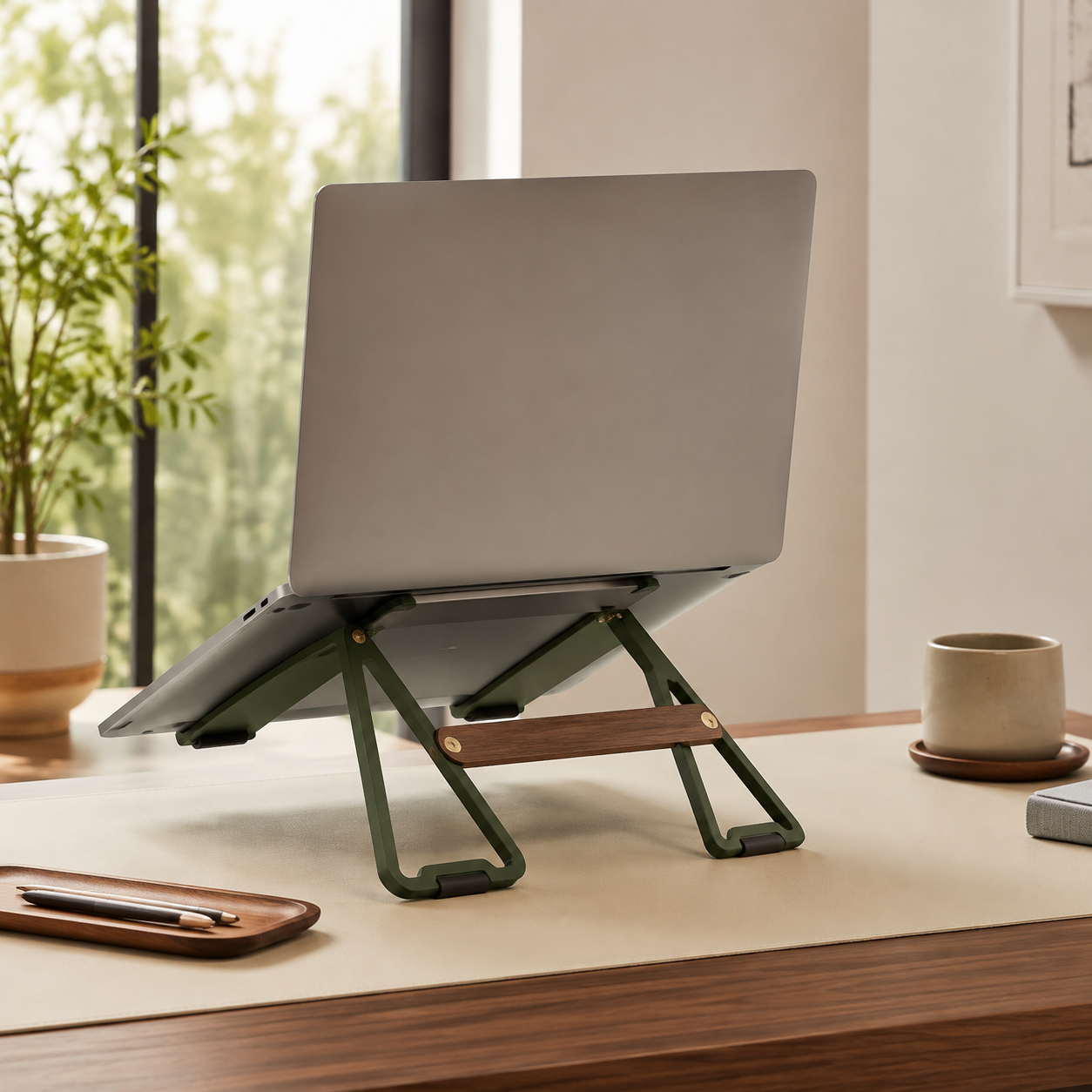 FoldNest Adjustable Laptop Stand
