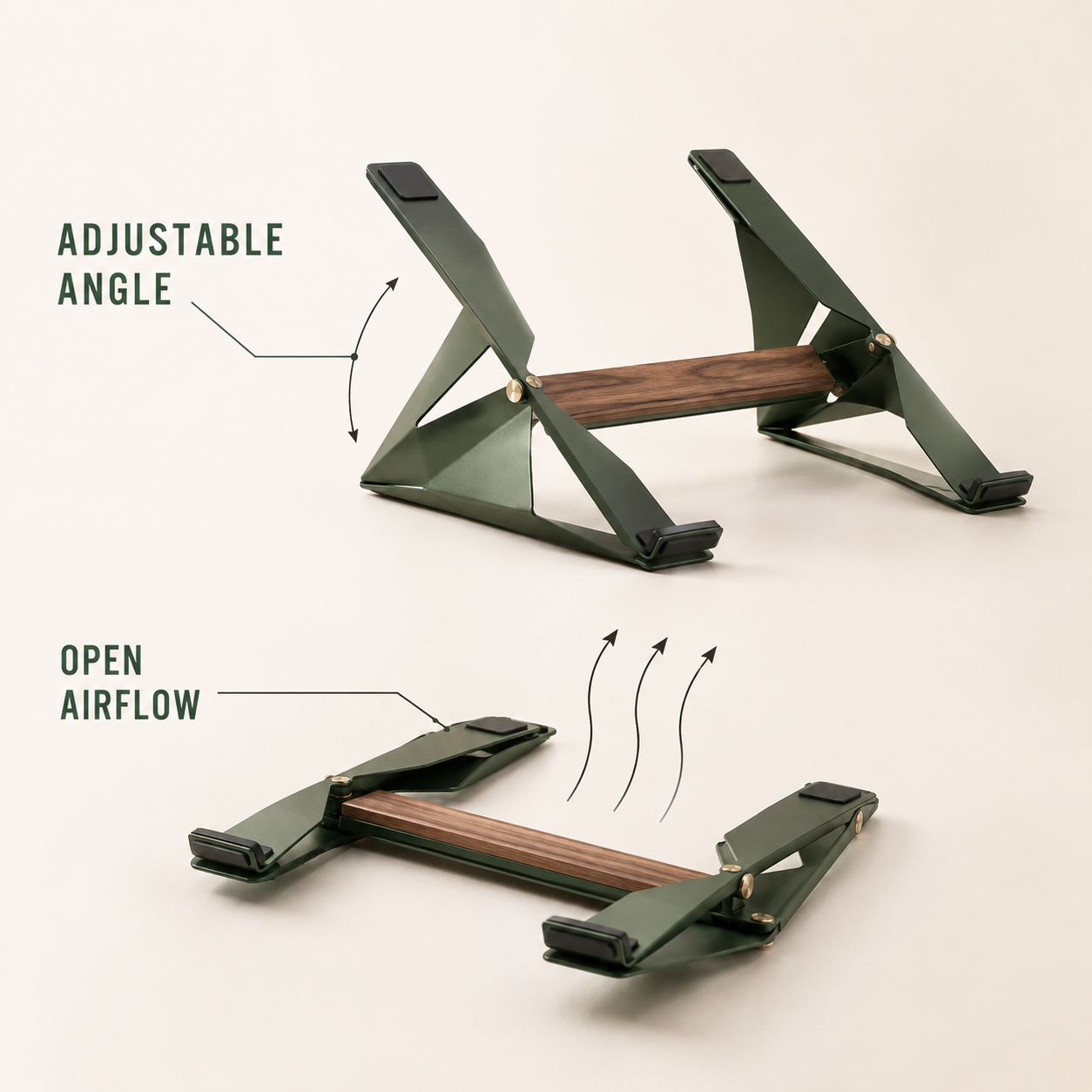 FoldNest Adjustable Laptop Stand