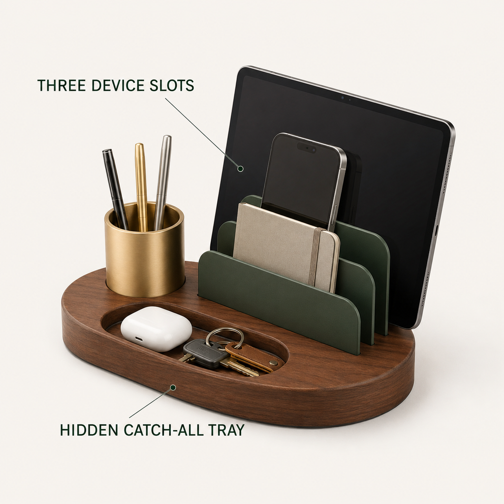 NestDock Modular Device Valet
