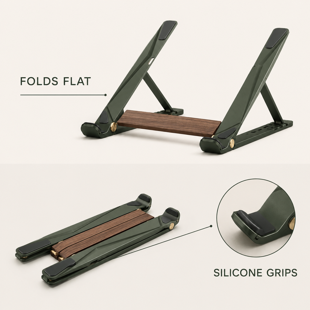 FoldNest Adjustable Laptop Stand