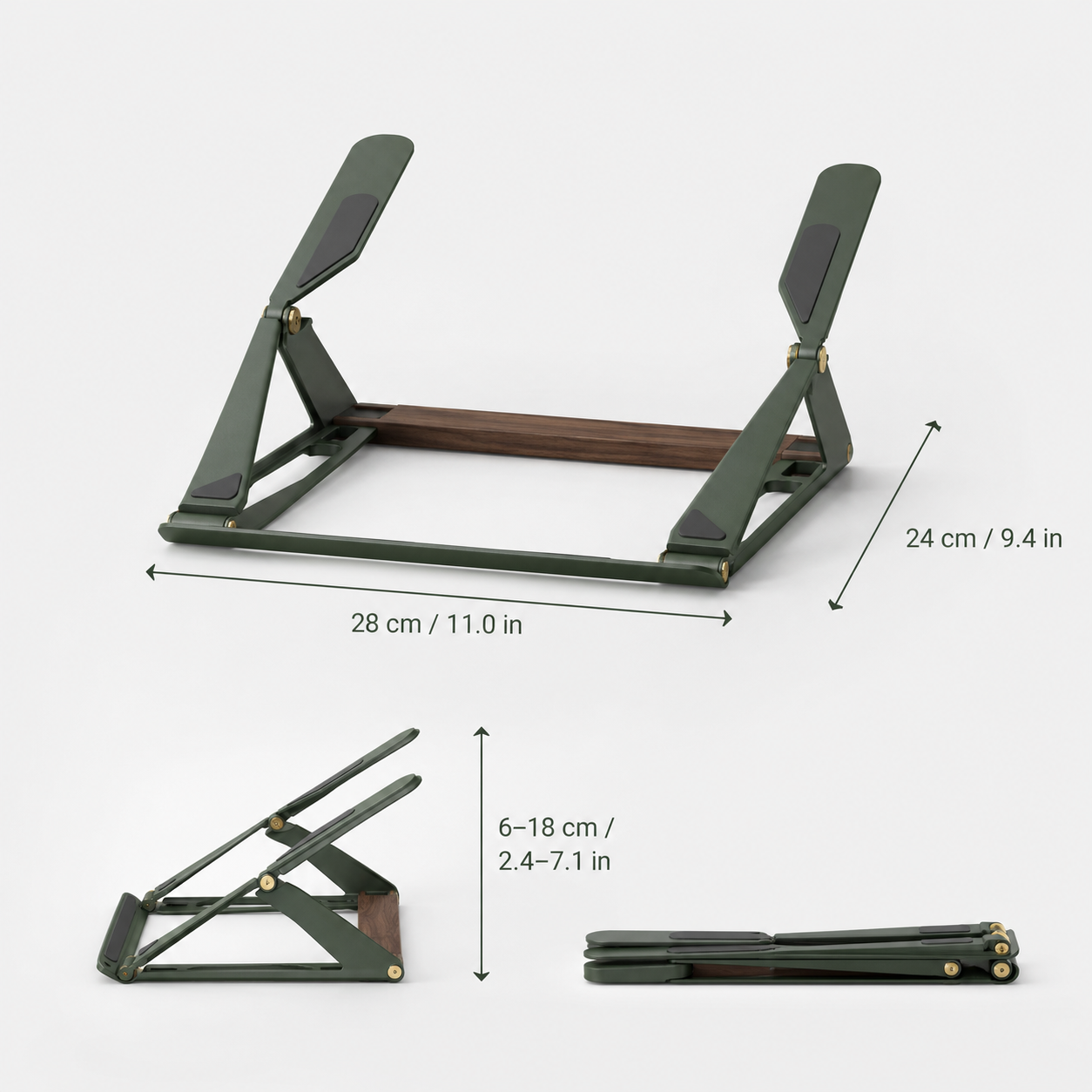 FoldNest Adjustable Laptop Stand